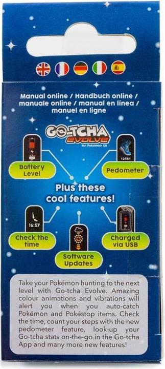 Image du produit Datel GO-TCHA Evolve pour Pokémon GO - Grey