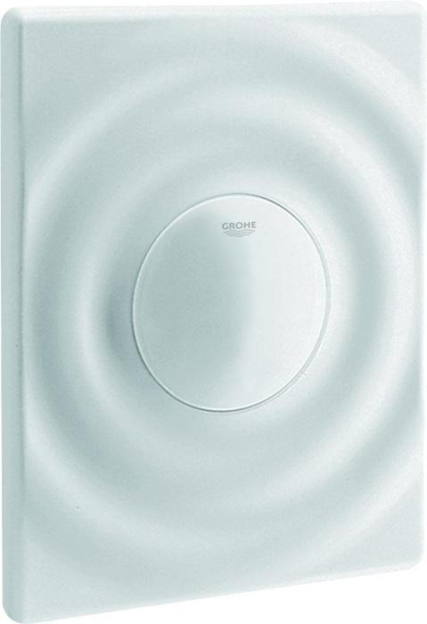 Actual product image Grohe Surf actuator plate, vertical and horizontal installation, alpine white