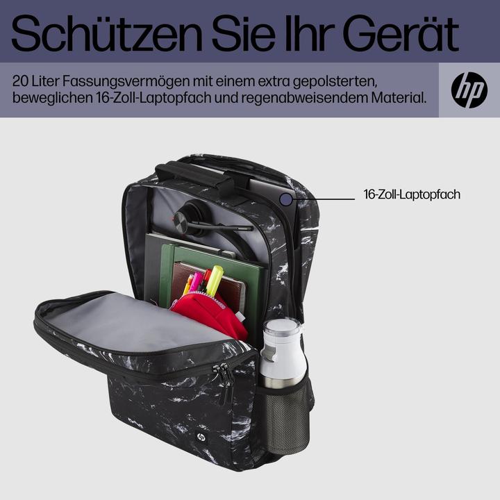 Actual product image HP Campus XL Marble Stone Backpack (P) (20 l)