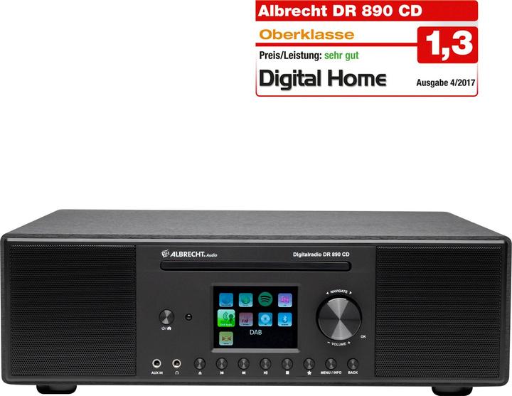 Image du produit Albrecht Dr 890 (Webradio, DAB+ DAB, Bluetooth, WiFi)