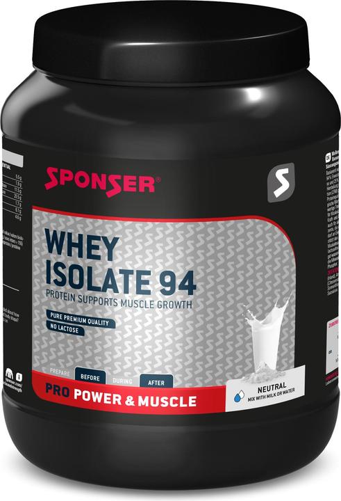 Image du produit Sponser Whey Protein 94 (Neutre, 1 pcs, 850 g)