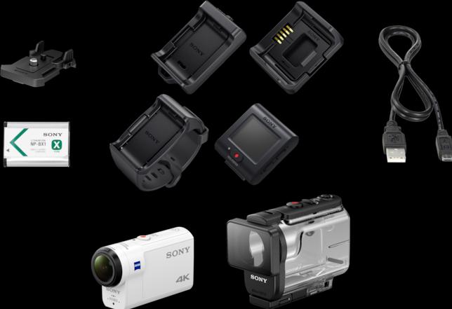 Actual product image Sony FDR-X3000R incl. finger grip (30p, Wi-Fi, Bluetooth)