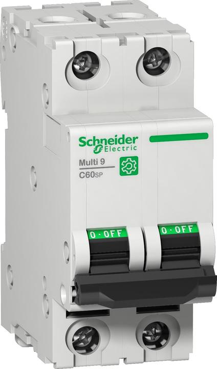 Actual product image Schneider Electric SE M9F23225 Multi 9 OEM circuit-breaker C60SP 2-pole 25A D-Char. 10kA 480Y/277V UL1