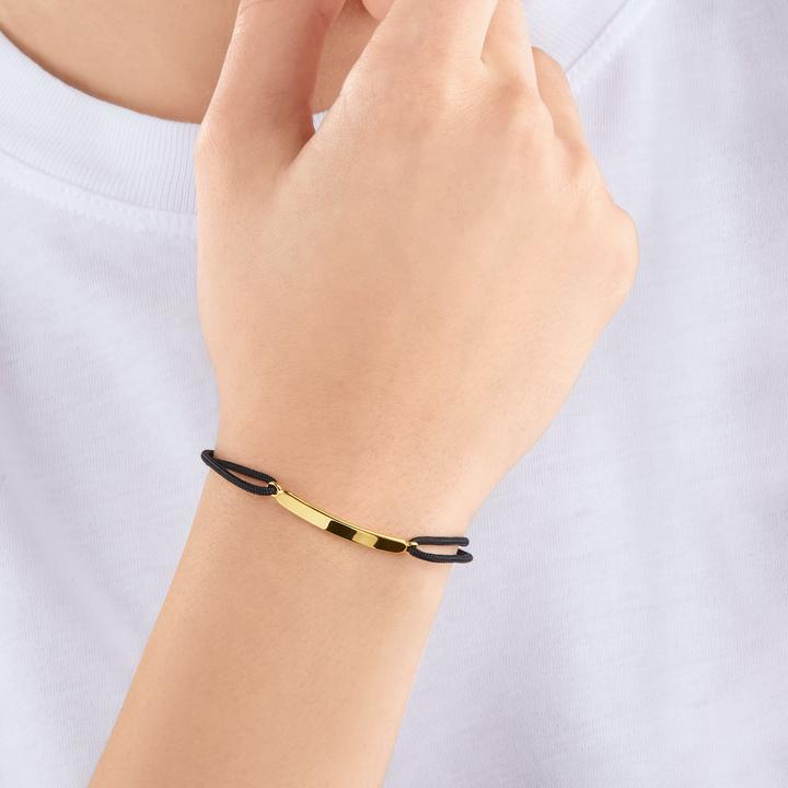 Image du produit Thomas Sabo Chaîne Little Secret Classic or (27 cm, Nylon, Argent sterling 925, Or jaune 750 plaqué or)