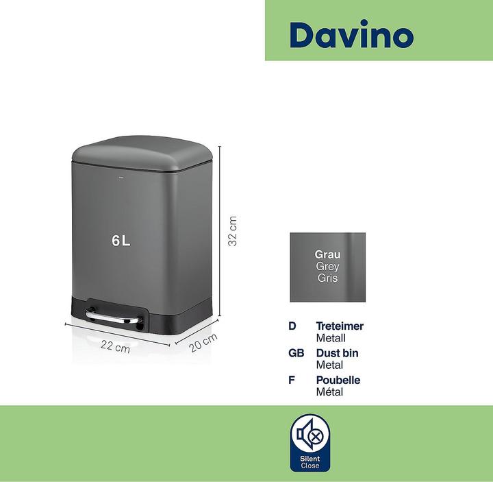 Immagine prodotto Kela Cestino Davino 6 L (6 l)