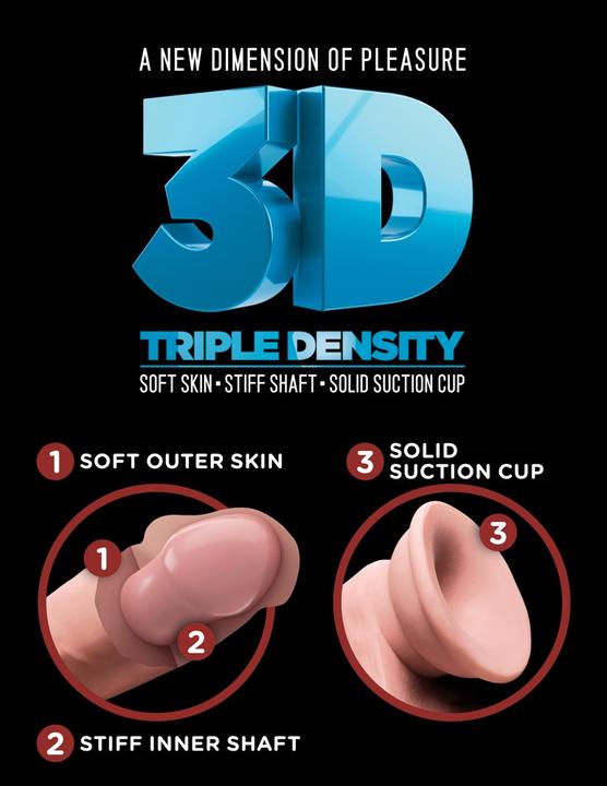 Actual product image Pipedream Triple Density Cock