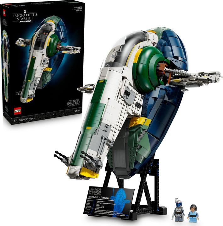Image du produit LEGO 75409 Jango Fetts Sternenschiff der Firespray-Klasse (75409, LEGO Star Wars)