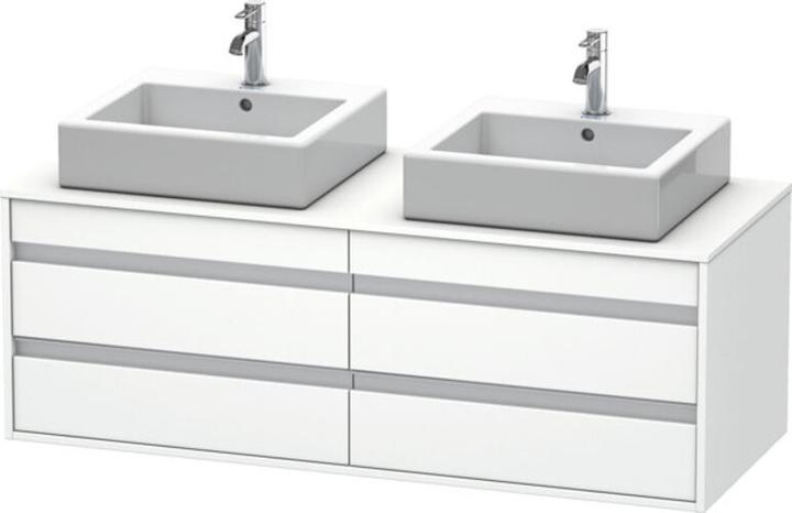 Duravit Vanity unit KETHO 550x1400x496mm white matt