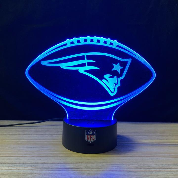 Actual product image NFL New England Patriots LED Light