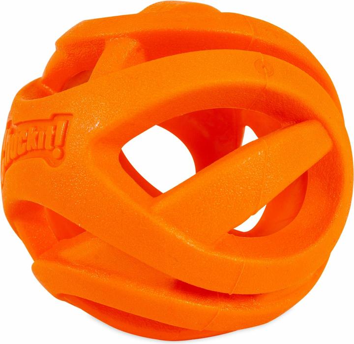 Produktbild Chuckit! CHUCKIT BREATHE RIGHT Ball holen Openwork 7 5 cm Durchmesser Grösse L Orange (Kauspielzeug Hund)
