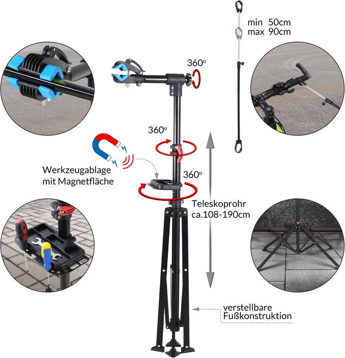 Produktbild Monzana Fahrrad-Montageständer
