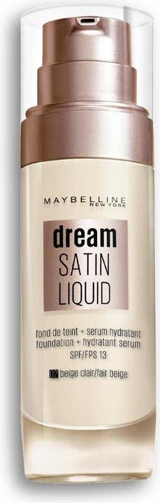 Immagine prodotto Maybelline New York Dream Satin Fluide Foundation 02 Fair Beige Spf13 30ml (02 Beige chiaro)