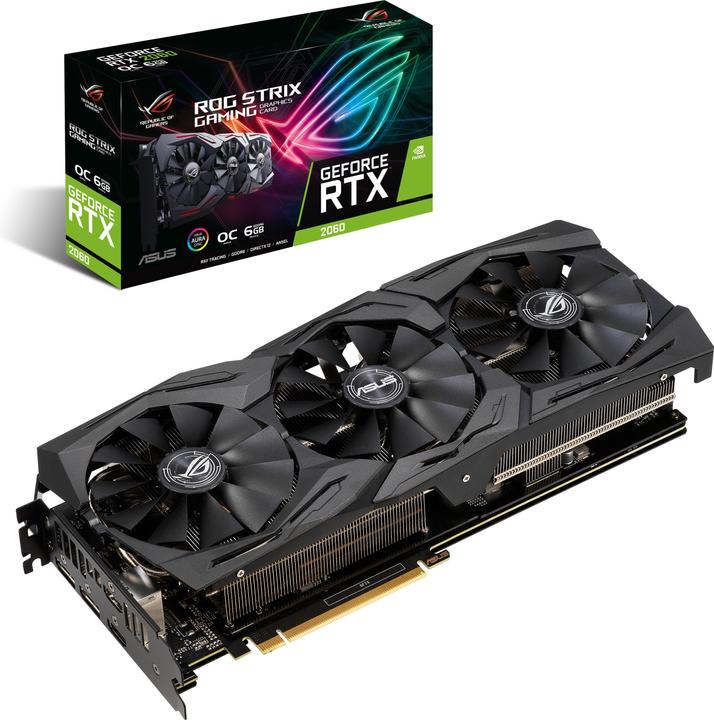 Produktbild ASUS GeForce RTX 2060 ROG Strix O6G Gaming (6 GB)