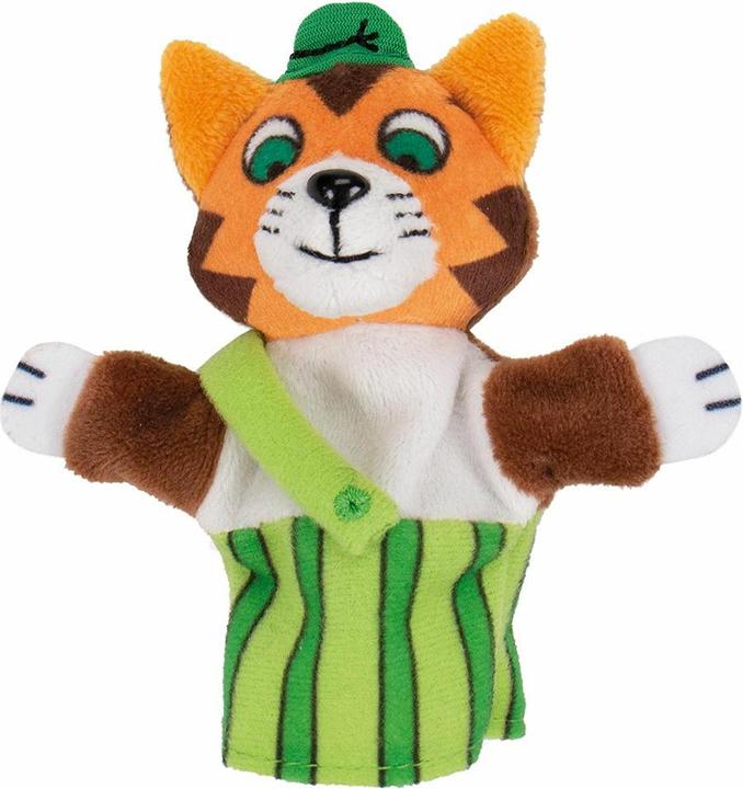 Actual product image Pettersson and Findus plush finger puppet Findus