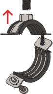 Produktbild Fischer Rohrschelle FRS 48-54 M8/M10