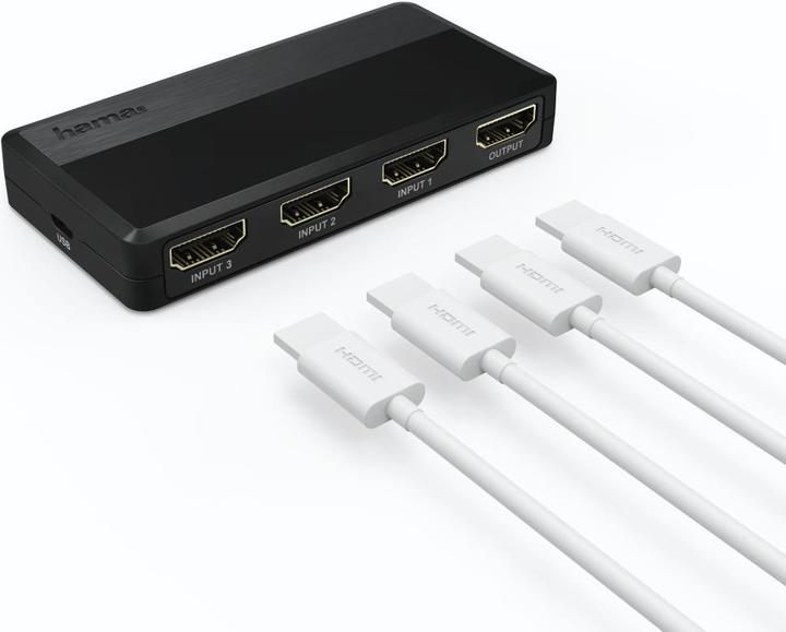 Produktbild Hama HDMI-Umschalter 3x1
