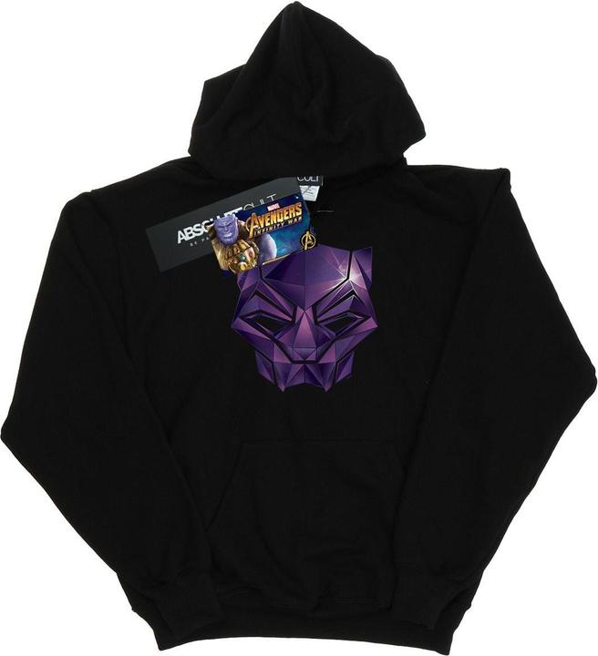 Produktbild Avengers Infinity War Black Panther Geometric Kapuzenpullover (XL)