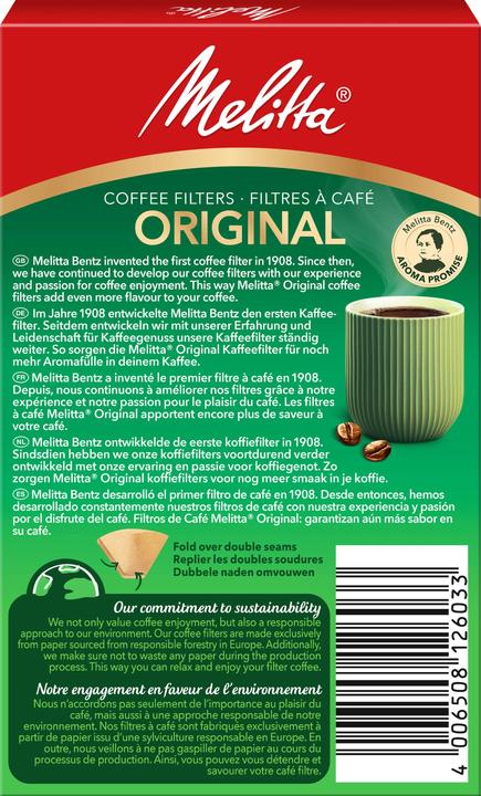 Immagine prodotto Melitta Originale 100 / 40 pezzi