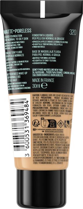 Immagine prodotto Maybelline New York In forma con me! Opaco&senza macchia (320 Vasca Naturale)