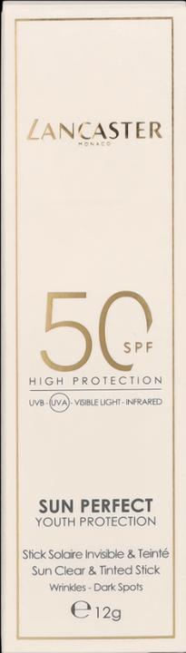 Produktbild Lancaster Clean Clear & Tinted Sun Protection Factor 50 (Sonnenstick, SPF 50, 47 g)