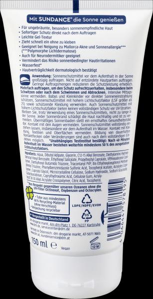 Immagine prodotto dm Sundance MED Ultra Sensibile (Gel solare, SPF 30, 150 ml)