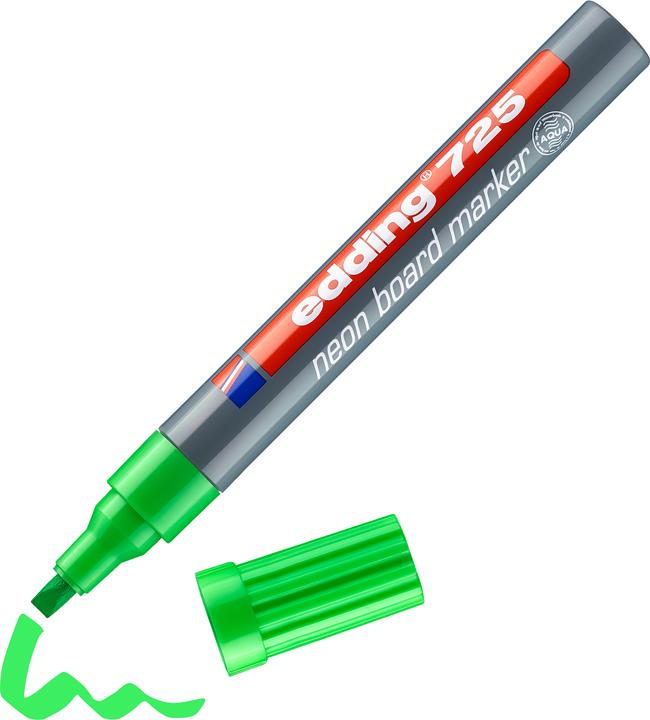 Actual product image Edding 725 Neon (Green, 5 mm, 1 x)
