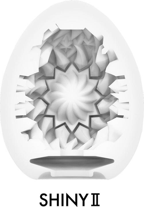 Actual product image Tenga EGG Shiny II Hard Boiled