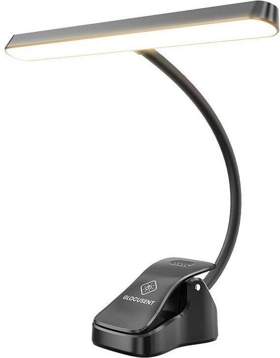 Image du produit Glocusent Lampe sans fil Music Stand Light, USB-C 4000mAh (Noir)