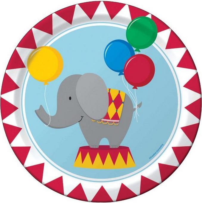 Image du produit Creative Party - Grande assiette (8 x)