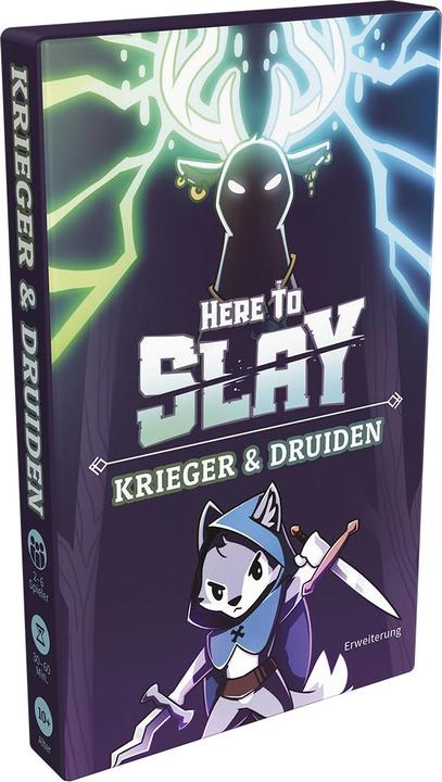 Actual product image Asmodée TTUD0004 - Here to Slay: Krieger & Druiden, für 2-6 Spieler, ab 10 Jahren (DE-Erweiterung) (German)