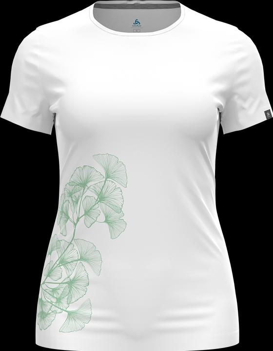 Odlo Kumano Leaf Print T-Shirt (XS)