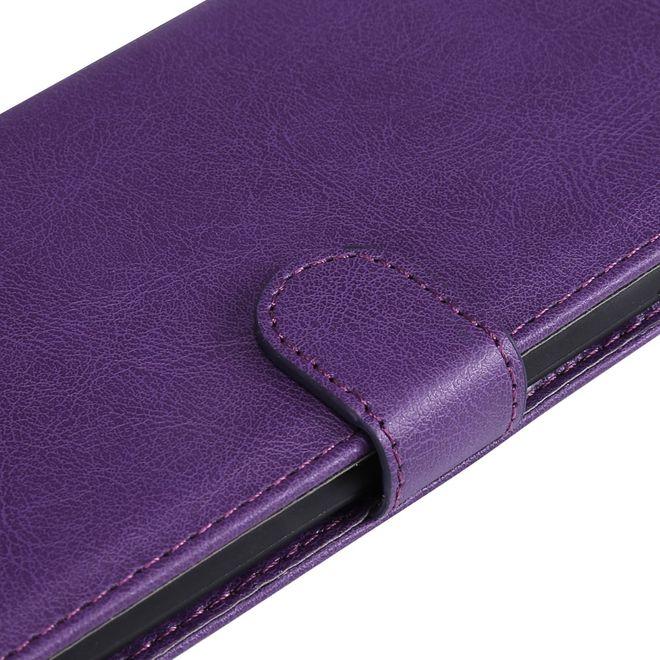 Productafbeelding MU Classic Klassieke IV Lederen Boekomslag serie (Samsung Galaxy A73 5G)