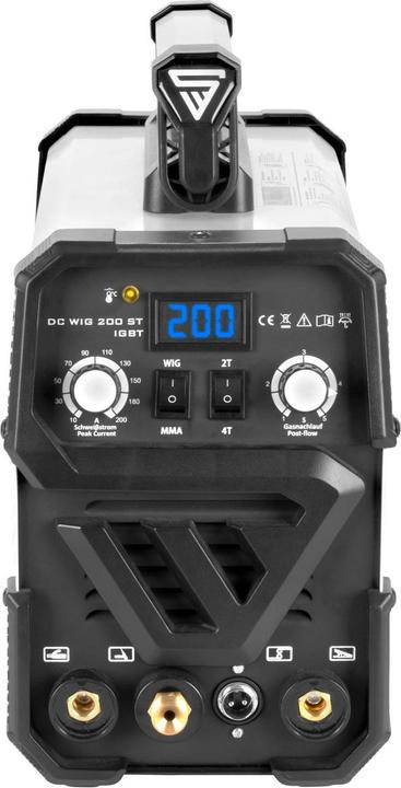 Actual product image Stahlwerk DC TIG 200 ST IGBT fully equipped welding machine