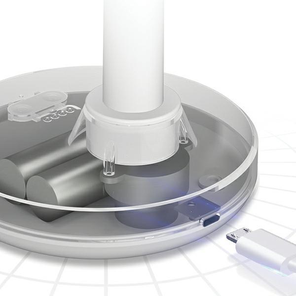 Productafbeelding Awei Mini Wiatrak biurkowy F29 czarny/zwart