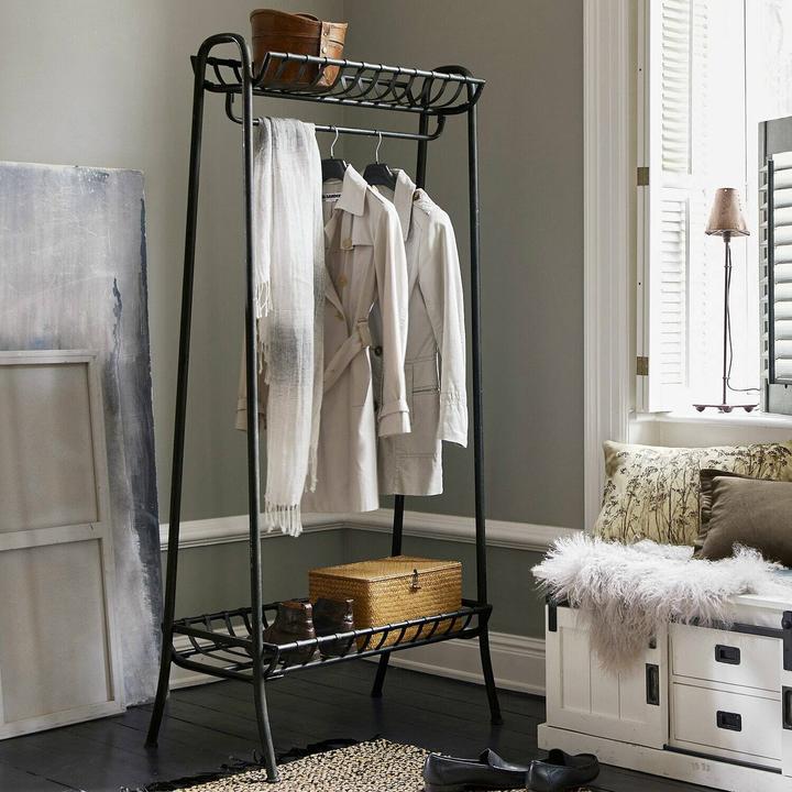Produktbild Loberon Garderobe Downey antikschwarz