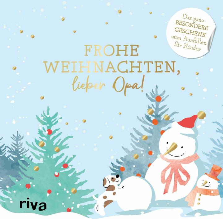 Image du produit Bell:Frohe Weihnachten, lieber Opa! (Allemand, Carola Bell, 2024)