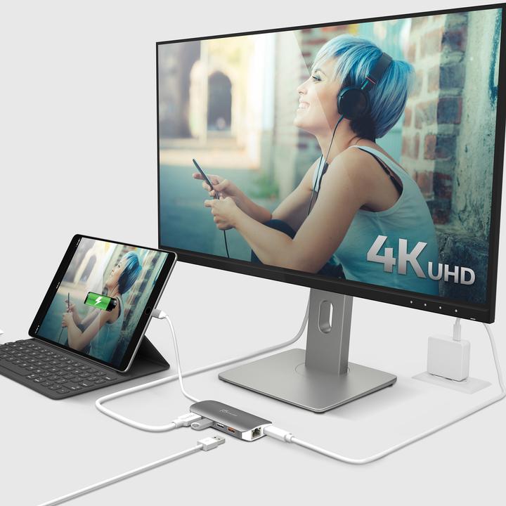 Actual product image j5Create JCD383 (USB-C, 5 Ports)
