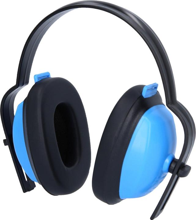 Produktbild KS Tools Kapselgehörschutz mit Kopfbügel, blau (1 x)