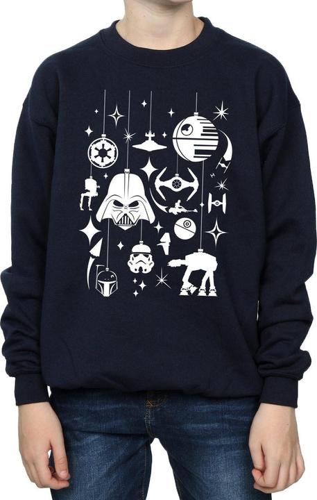 Actual product image Star Wars Boys Christmas Decorations Sweatshirt (140, 146)