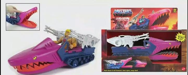 Actual product image Masters of the Universe MOTU Origins Land Shark