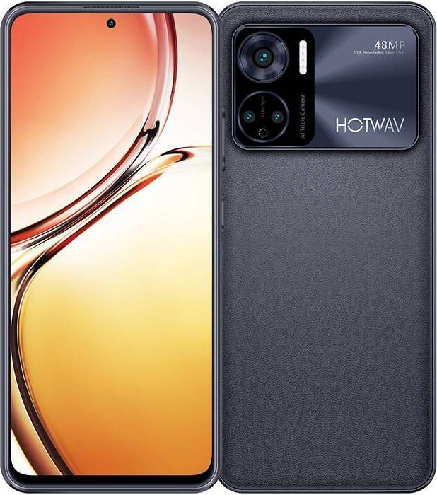 Produktbild Hotwav Smartphone Note 12 2024 - 6.8' 6/128GB Dark Grey (128 GB, Dark Grey, 6.80")