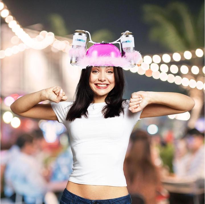 Actual product image Relaxdays Beer helmet