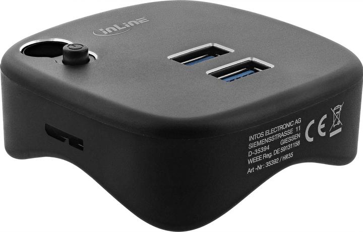 Produktbild InLine USB 3.0 Multihub (USB-A, 2 Ports)