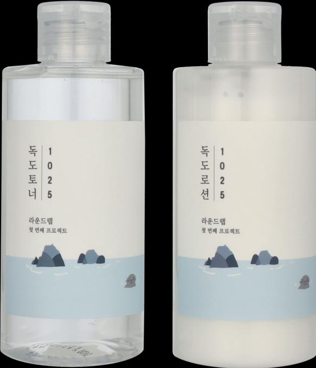Actual product image Round Lab Dokdo Toner 200ml and Dokdo Lotion 200ml (400 ml)