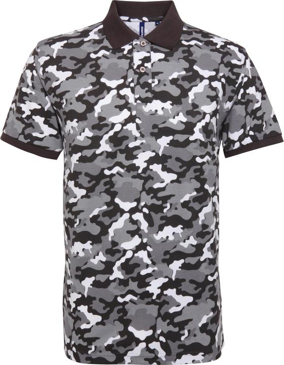 Asquith & Fox Camo Poloshirt