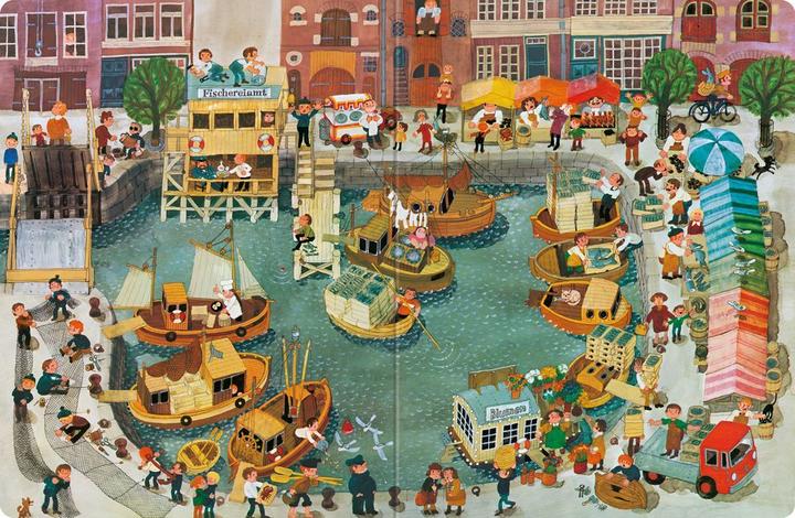 Immagine prodotto Ravensburger Mein Wimmelbuch: Komm mit ans Wasser (Tedesco, Ali Mitgutsch, 2021)