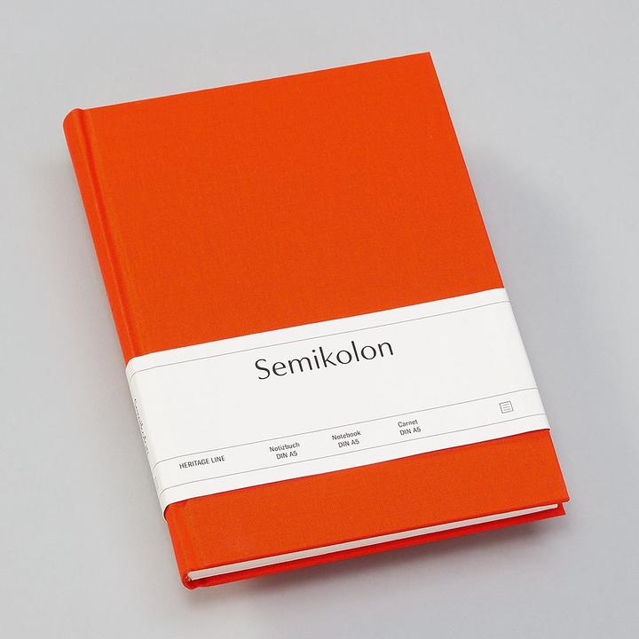 Actual product image Semikolon Classic (A5, Lined, Hardcover)