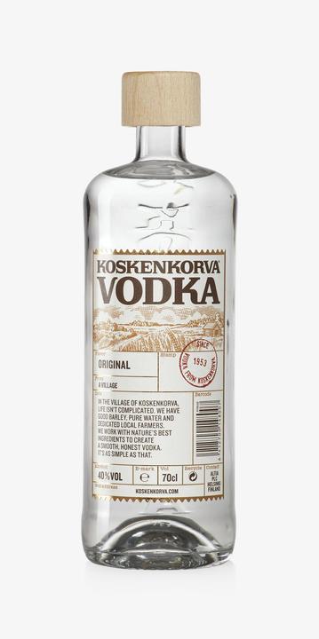 Actual product image Koskenkorva Distillery Vodka Pure Original (1 x 70 cl)