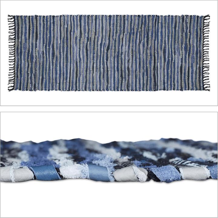 Immagine prodotto Relaxdays Tappeto patchwork (200 x 80 x 1 cm)