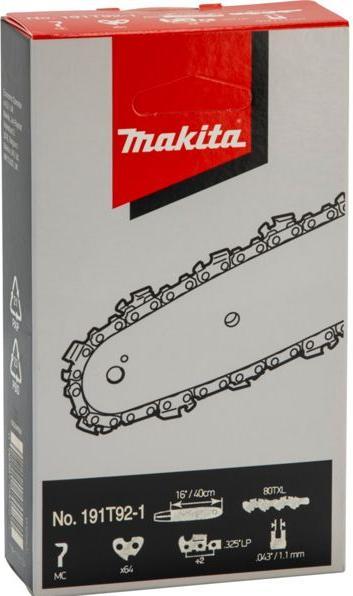 Image du produit Makita 191T92-1 Chaîne de tronçonneuse 40cm 1.1mm 64T (Scie, Chaîne de sciage)